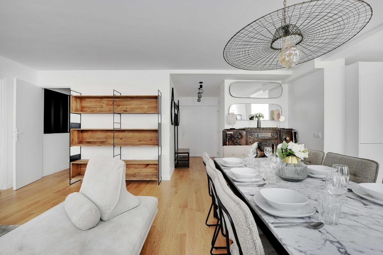 Magnificent Apartment 3Bdr-6Pax Batignolles Paris Luaran gambar